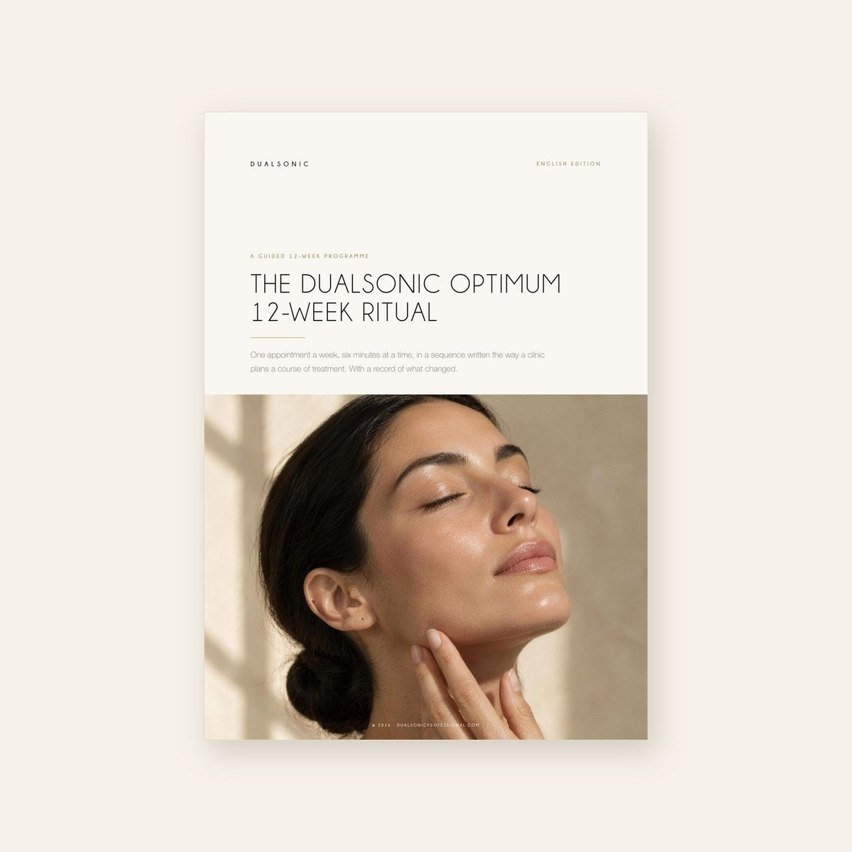 Cover of The Dualsonic Optimum 12-Week Ritual, a guided 12-week programme